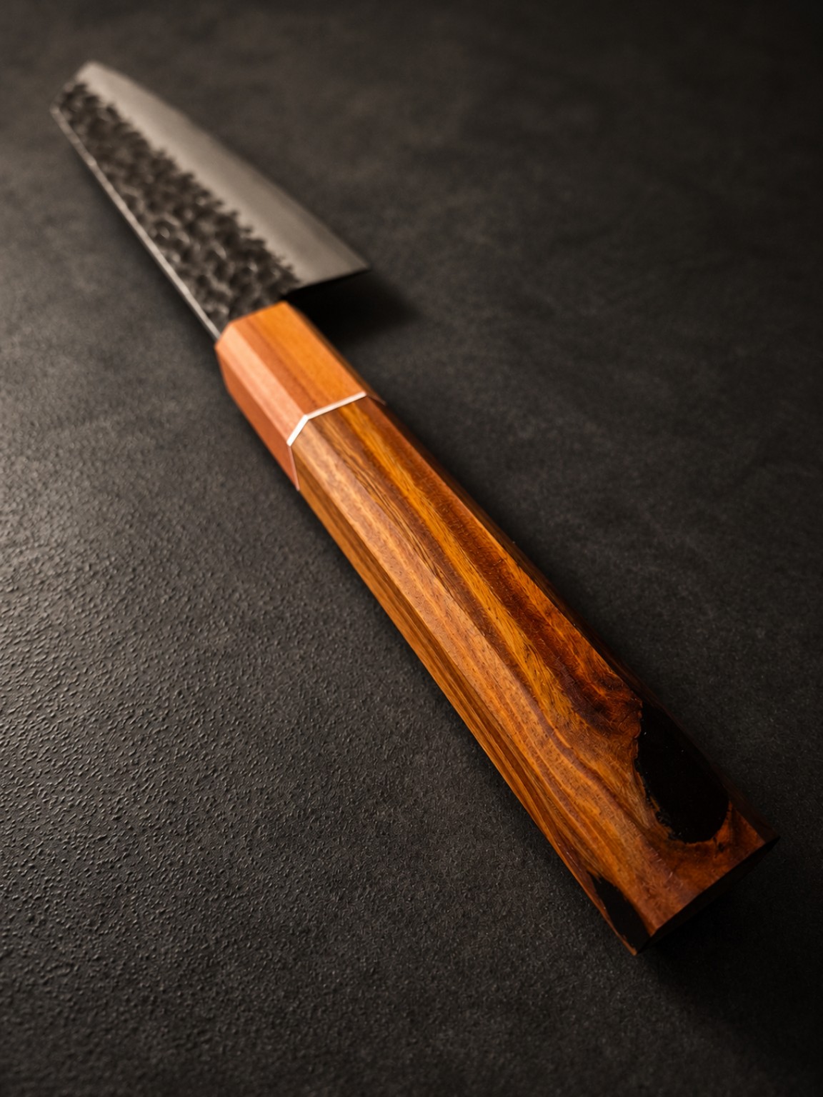 Argentine Lignum Vitae & Plum, original Mokurei studio detail photograph 2