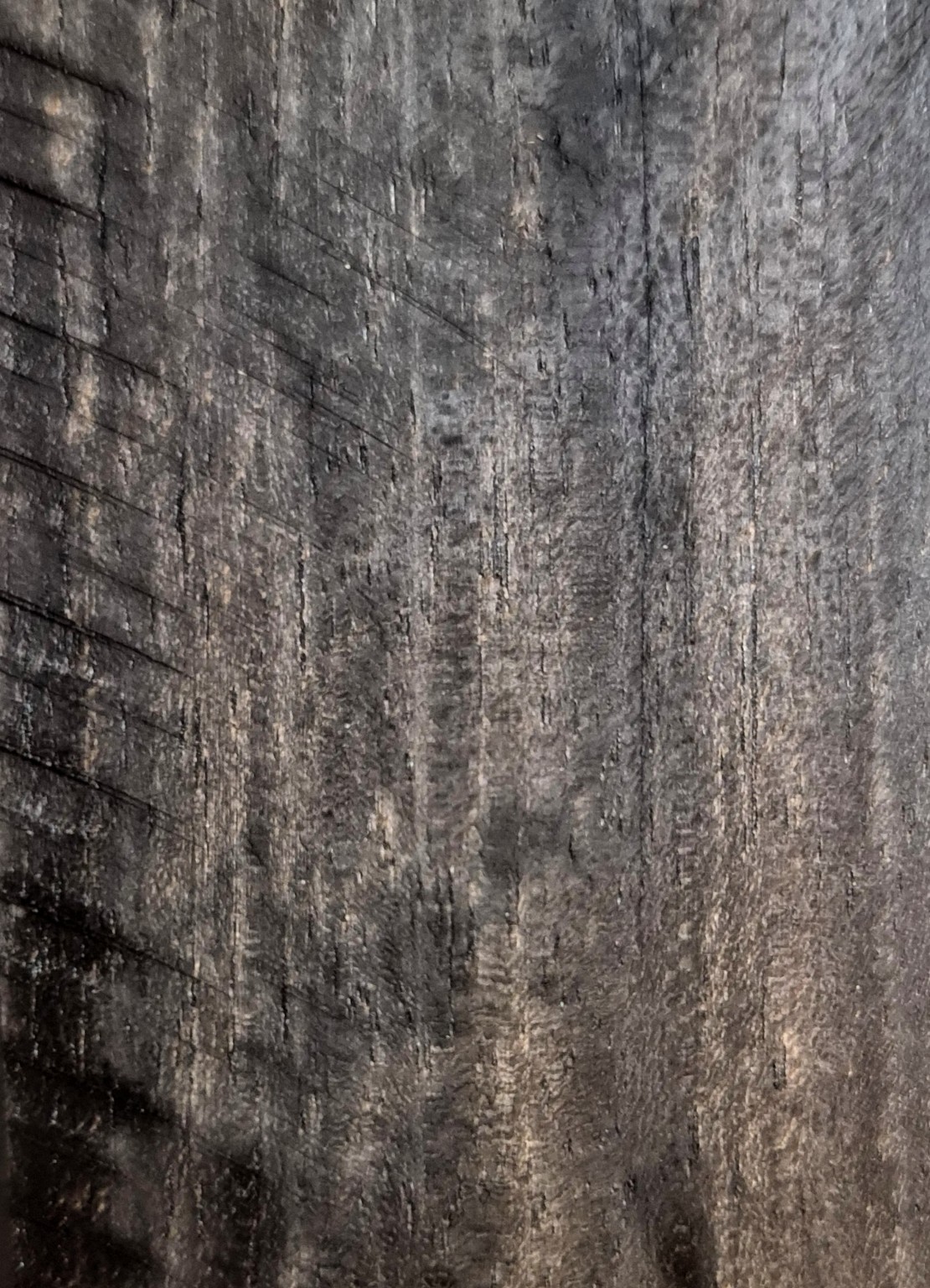 Original Mokurei Studio close-up photograph of Kamagong from the studio timber stock.