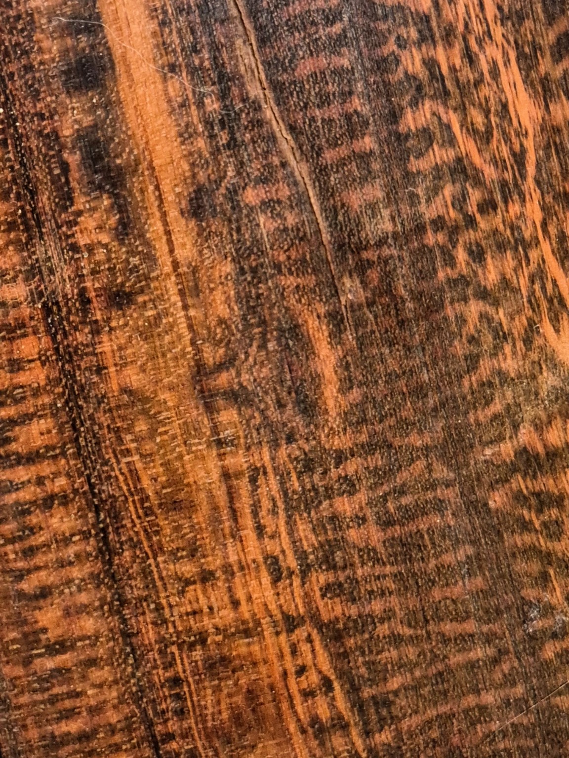 Original Mokurei Studio photograph of Snakewood, from studio-owned timber stock.